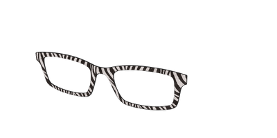 The Zebra Stripes - Angle Top Thumbnail - Pair Eyewear