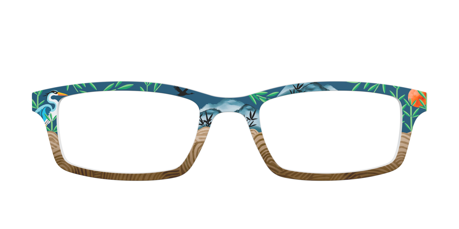The Zen Garden - Front Top Image - Pair Eyewear