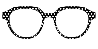 The Black Polka Dots - Front Top Thumbnail - Pair Eyewear
