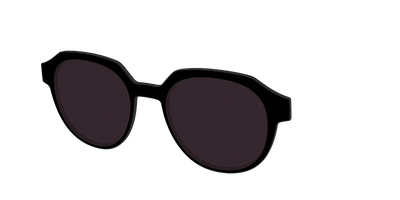 The Black with Urban Explorer lens - Angle Top Thumbnail - Pair Eyewear