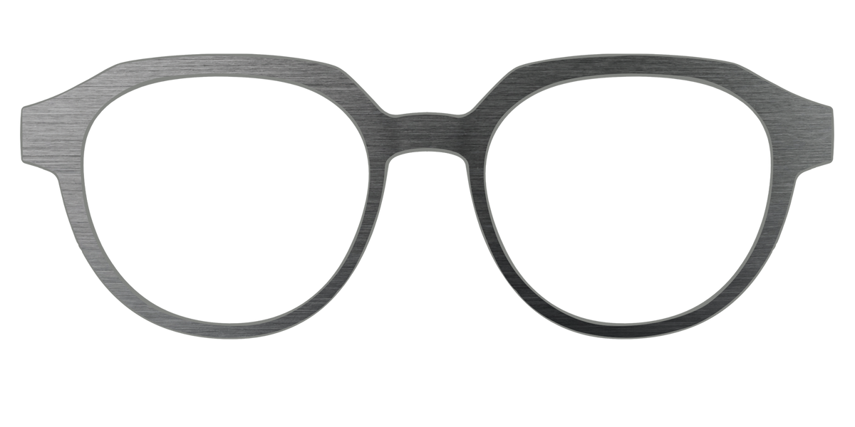 The Brushed Nickel - Front Top Image - Pair Eyewear
