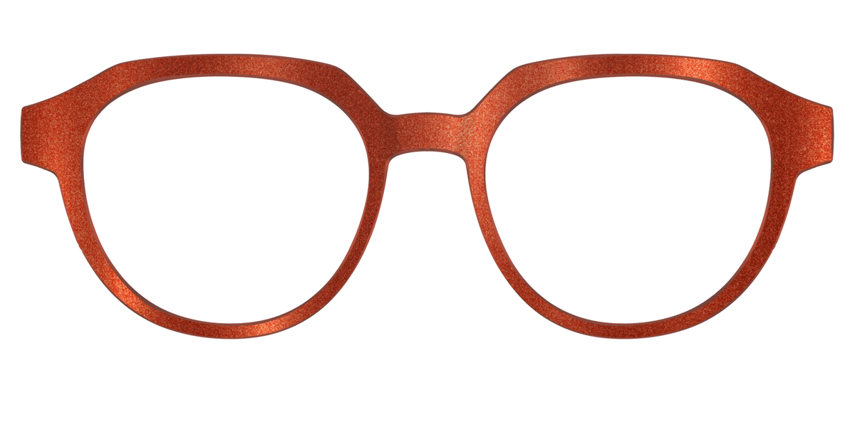 The Burnt Orange Shimmer - Front Top Image - Pair Eyewear
