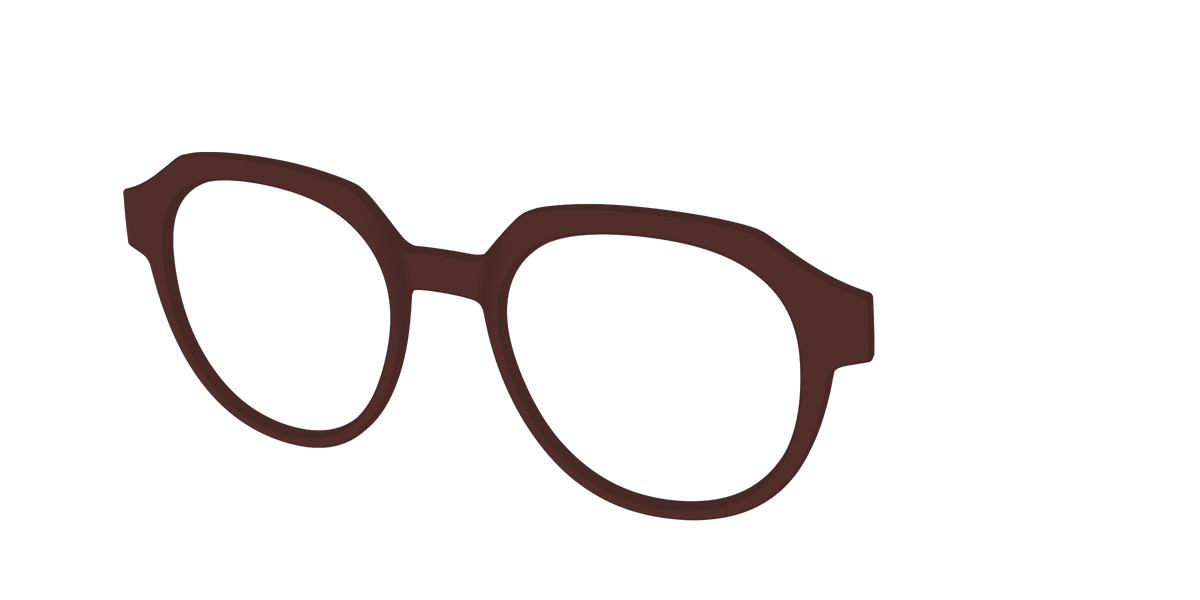 The Chocolate - Angle Top Image - Pair Eyewear