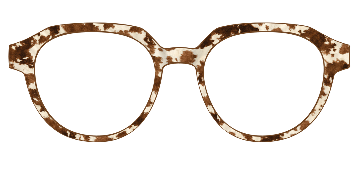 The Cowhide - Front Top Image - Pair Eyewear