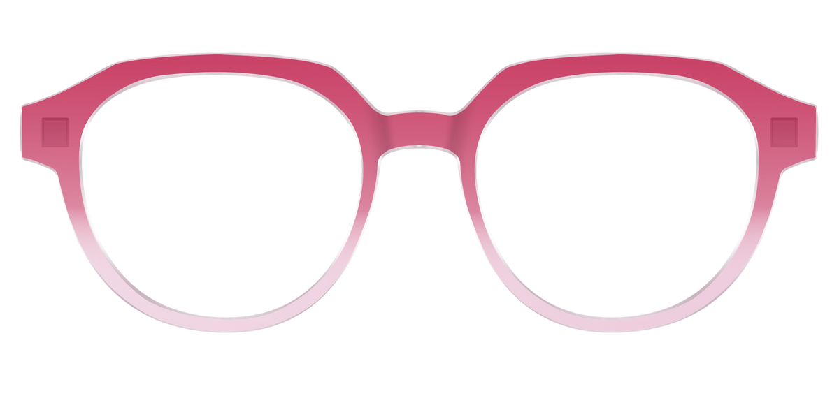 The Flamingo to Blush Gradient Crystal - Front Top Image - Pair Eyewear
