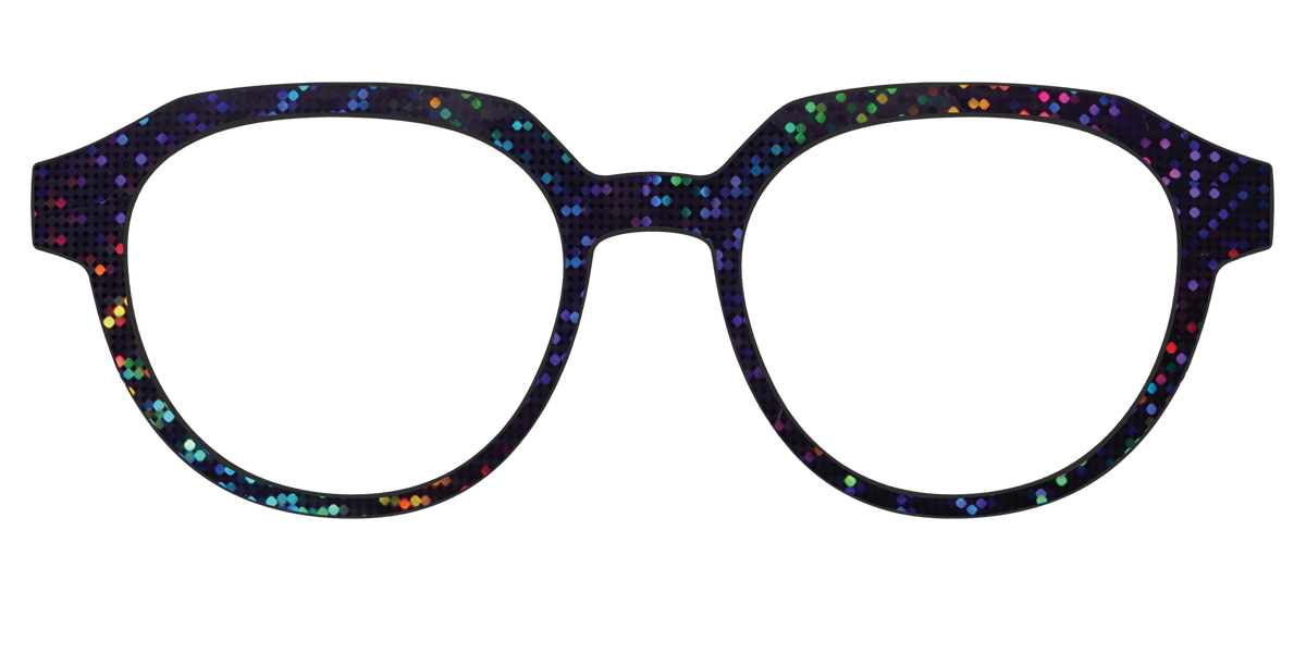The Holographic Dots - Front Top Image - Pair Eyewear