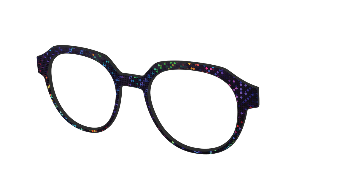 The Holographic Dots - Angle Top Image - Pair Eyewear