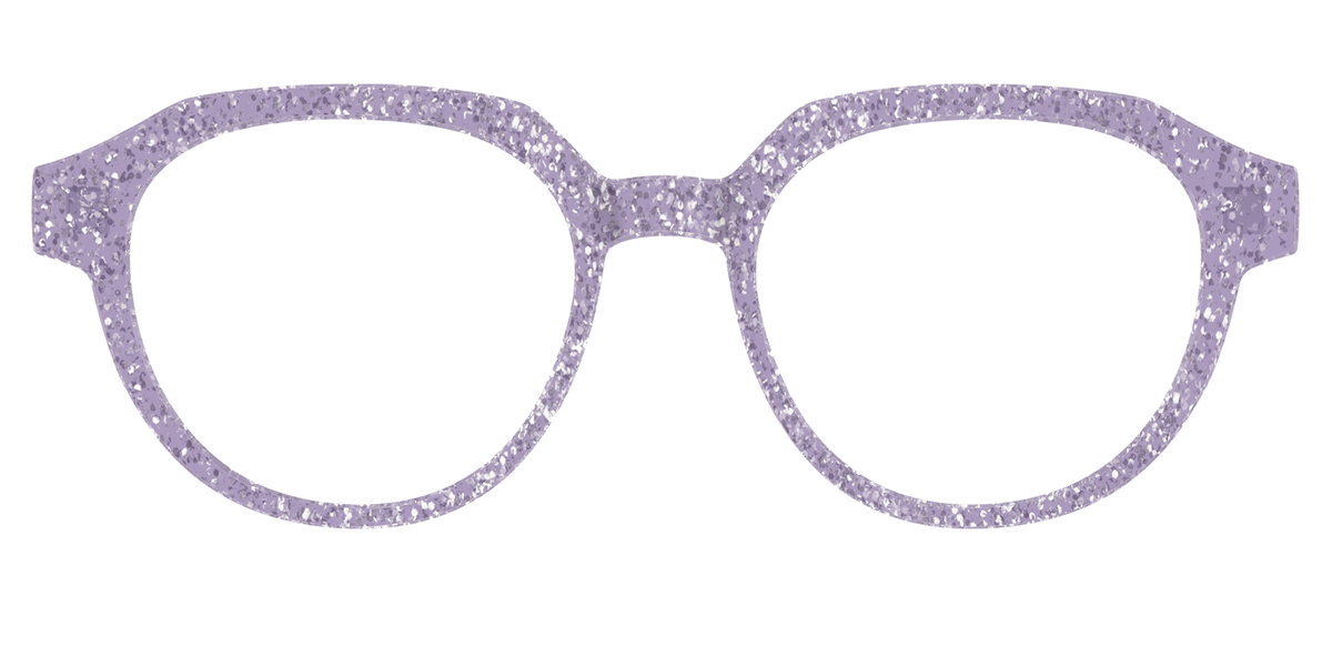 The Lavender Sparkle - Front Top Image - Pair Eyewear