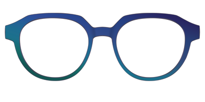 The Peacock Ombre - Front Top Thumbnail - Pair Eyewear