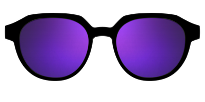 The Polarized Purple Reflective Sun Top - Front Top Thumbnail - Pair Eyewear