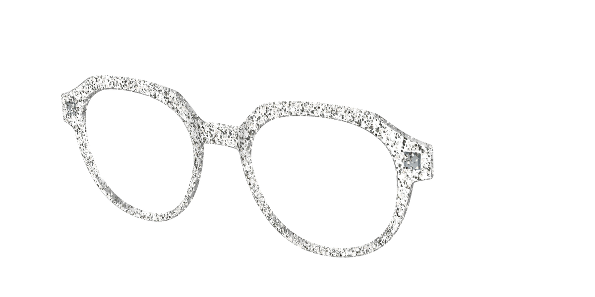 The Silver Sparkle - Angle Top Image - Pair Eyewear