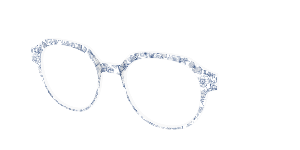 The Woodland Toile - Angle Top Image - Pair Eyewear