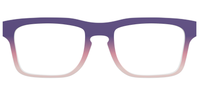 The Acai to Blush Gradient - Front Top Thumbnail - Pair Eyewear