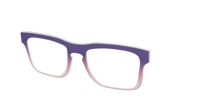 The Acai to Blush Gradient - Angle Top Thumbnail - Pair Eyewear