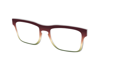 The Acorn to Moss Gradient - Angle Top Thumbnail - Pair Eyewear