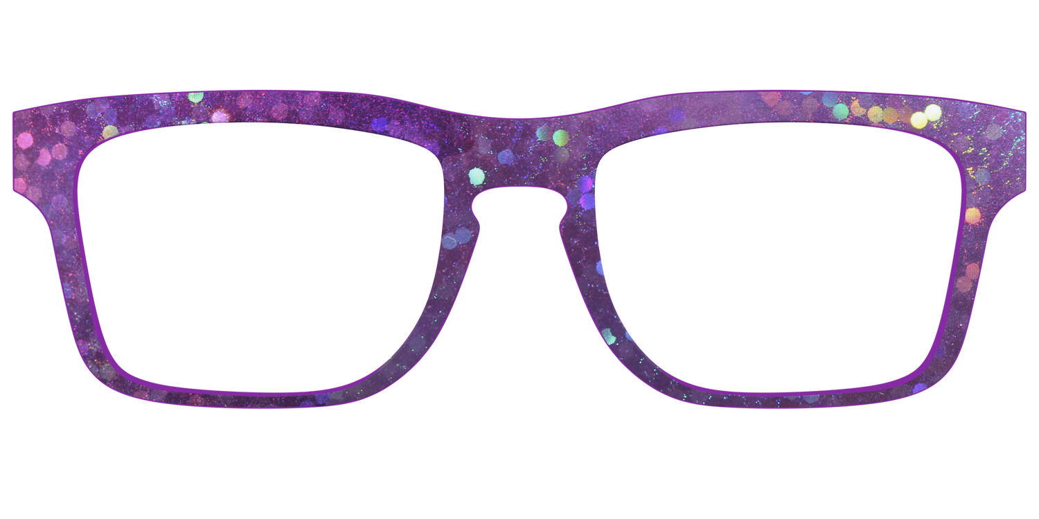 The Berry Jam Hexagons - Front Top Image - Pair Eyewear