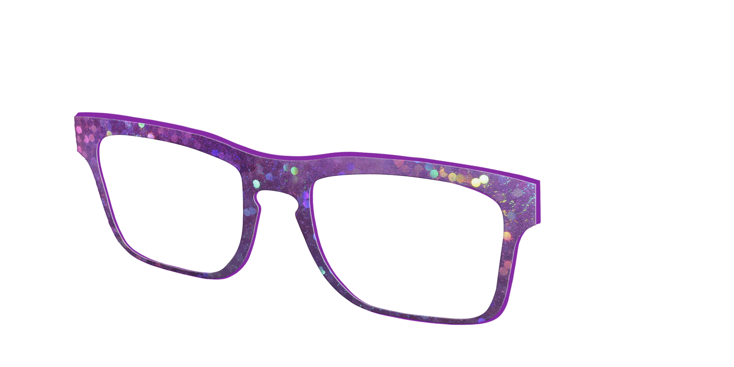 The Berry Jam Hexagons - Angle Top Image - Pair Eyewear