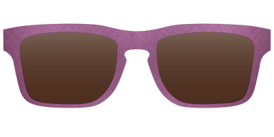 The Polarized Brushed Rose Sun Top - Front Top Thumbnail - Pair Eyewear