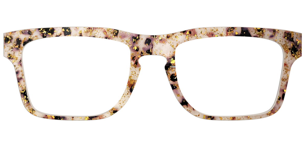 The Buttercream Tortoise with Gold Flakes - Front Top Image - Pair Eyewear