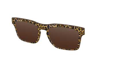The Polarized Cheetah Spots Sun Top - Angle Top Thumbnail - Pair Eyewear