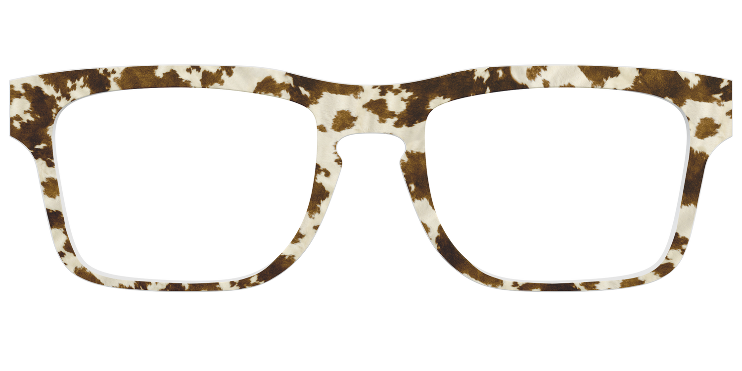 The Cowhide - Front Top Image - Pair Eyewear