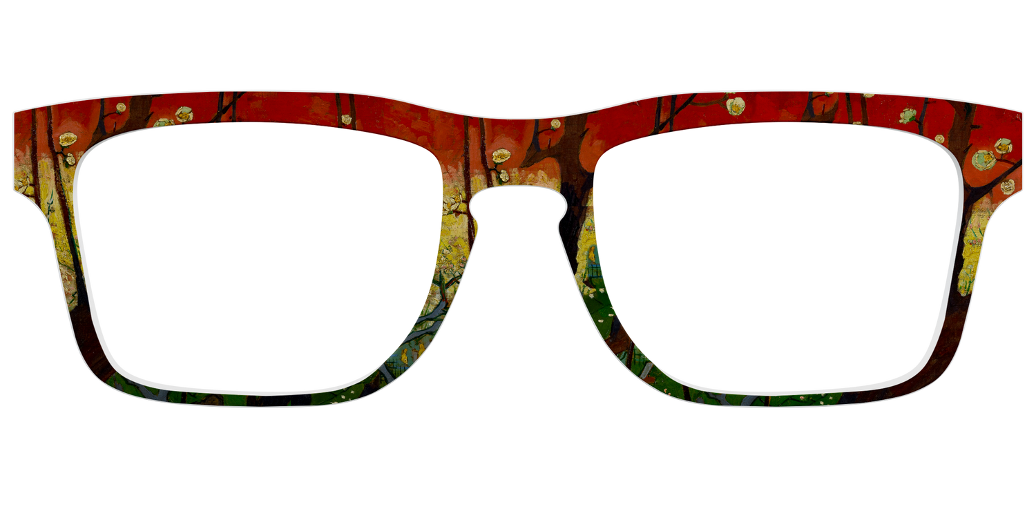The Flowering Plum Orchard - Front Top Image - Pair Eyewear