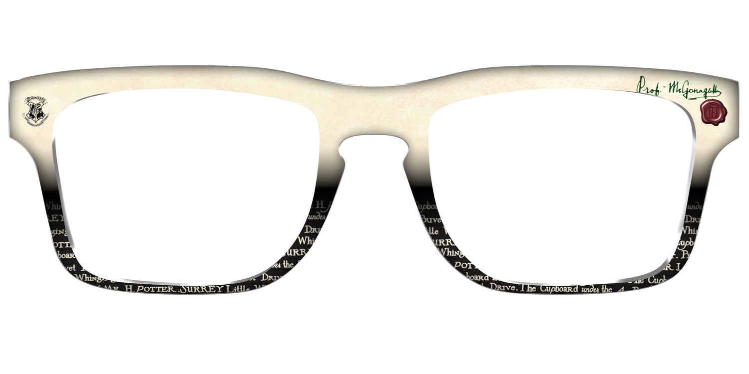 The Hogwarts™ Acceptance Letter - Front Top Image - Pair Eyewear