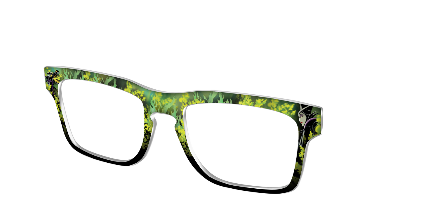 Maleficent's Dragon Flames - Angle Top Image - Pair Eyewear