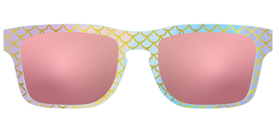 The Polarized Rainbow Mermaid Sun Top - Front Top Thumbnail - Pair Eyewear