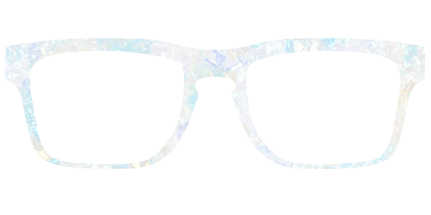 The Pearlescent Opal - Front Top Image - Pair Eyewear