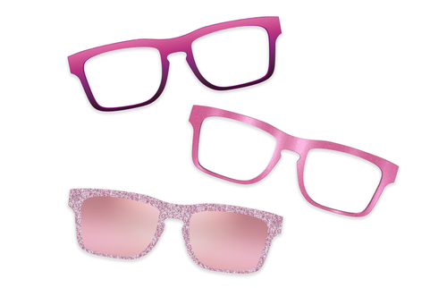 Pink Clear - Set - Pair Eyewear