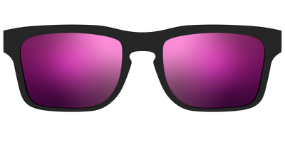 The Polarized Pink Reflective Sun Top - Front Top Thumbnail - Pair Eyewear