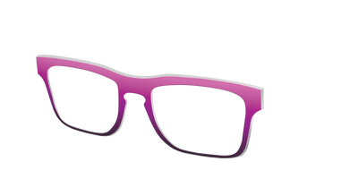 The Pink to Plum Gradient - Angle Top Thumbnail - Pair Eyewear