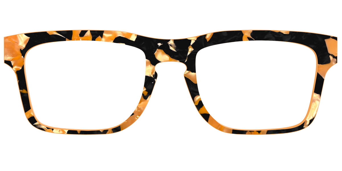The Pumpkin Camo Pearl Tortoise - Front Top Image - Pair Eyewear