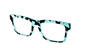 The Robin's Egg Pearl Tortoise - Angle Top Thumbnail - Pair Eyewear
