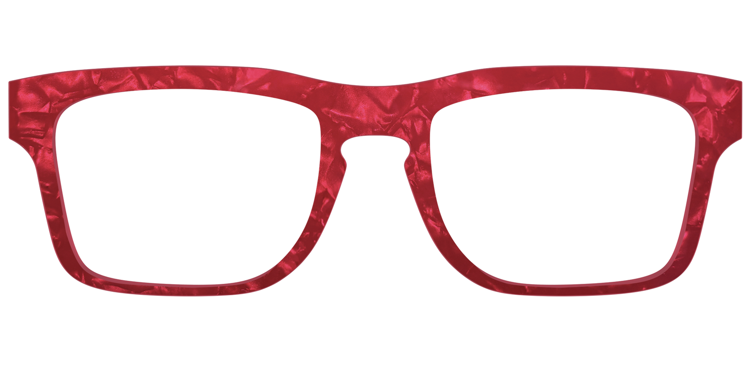The Ruby Pearl Marble - Front Top Image - Pair Eyewear
