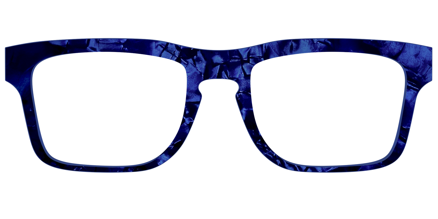 The Sapphire Pearl Marble - Front Top Image - Pair Eyewear