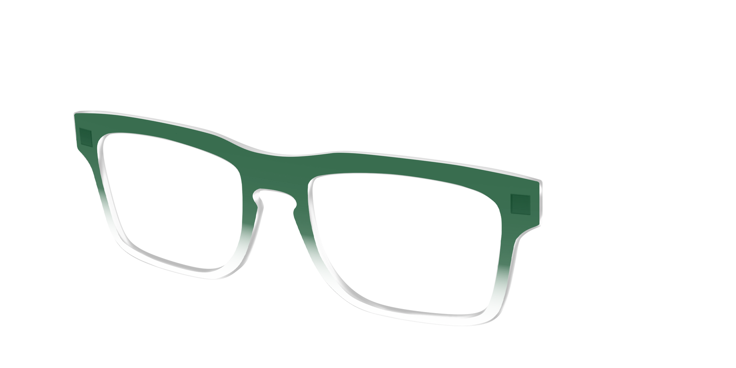 The Spruce Gradient Crystal - Angle Top Image - Pair Eyewear