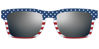 The Polarized Stars & Stripes Sun Top - Front Top Thumbnail - Pair Eyewear