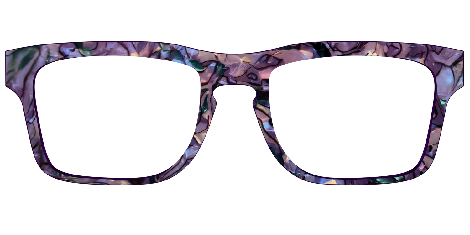 The Thistle Pearl Shell - Front Top Image - Pair Eyewear