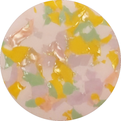 The Dreamy Pastel with Holographic Glitter