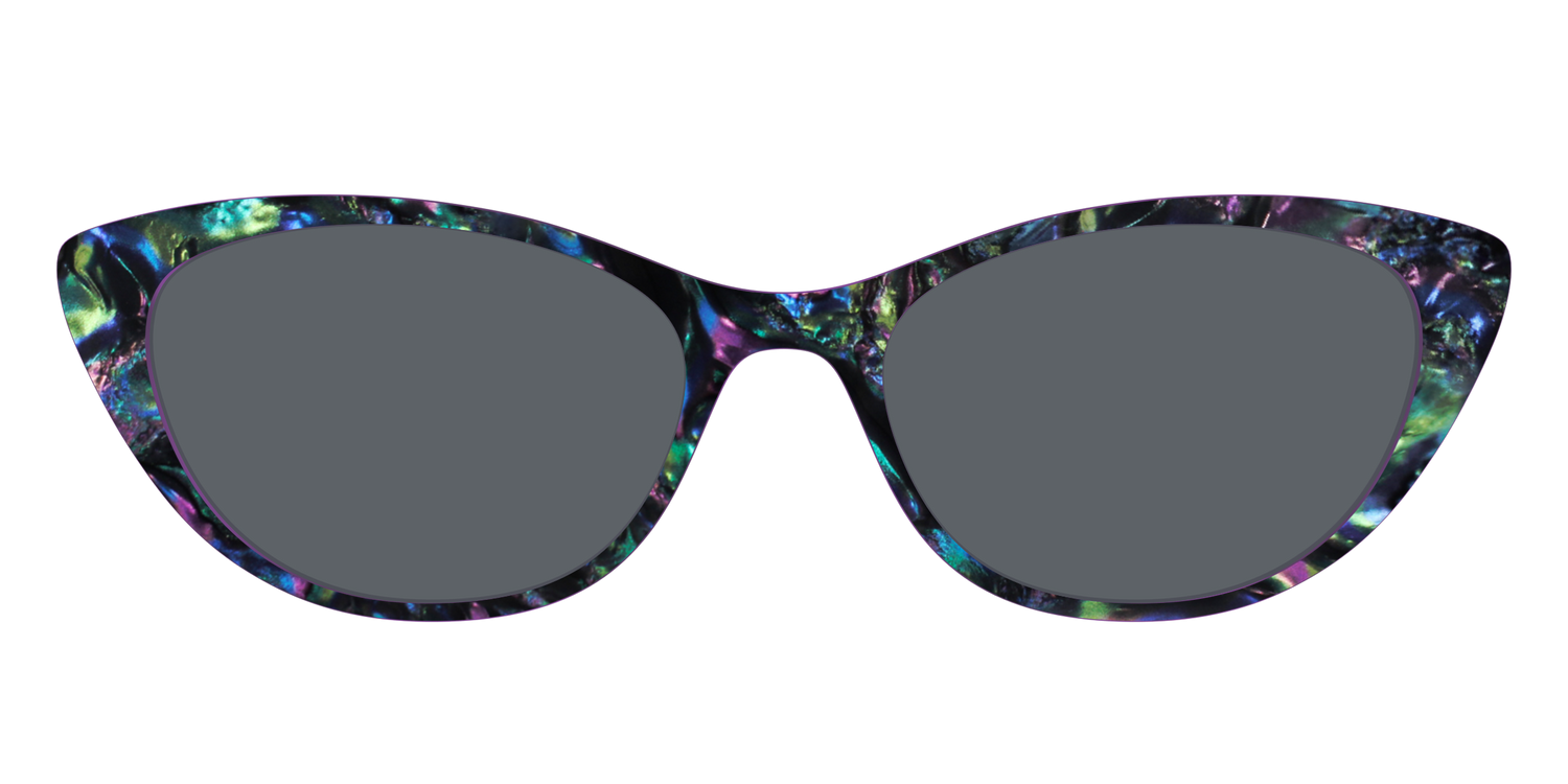 The Polarized Abalone Sun Top - Front Top Image - Pair Eyewear