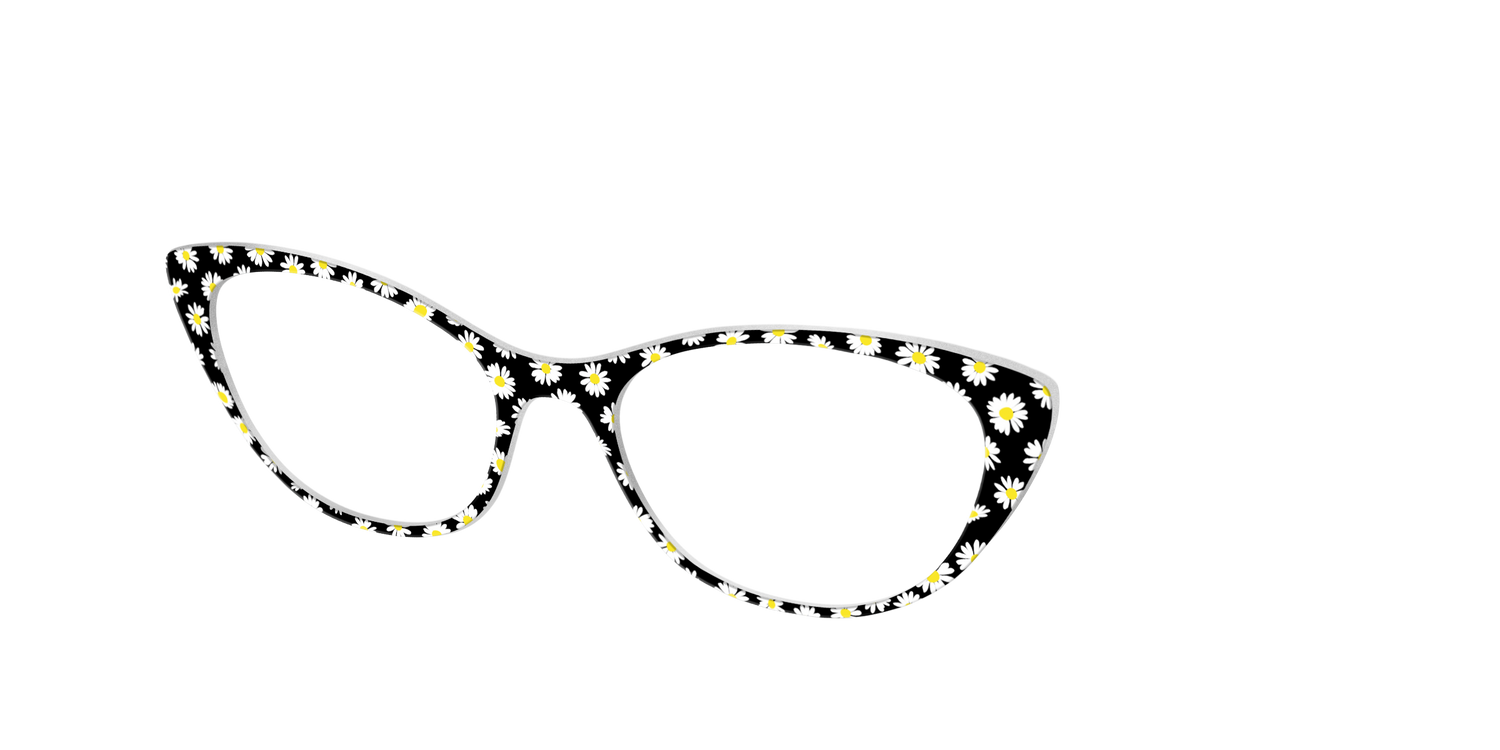 The Black Daisy - Angle Top Image - Pair Eyewear