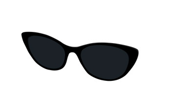 The Non-Polarized Black Sun Top - Angle Top Thumbnail - Pair Eyewear