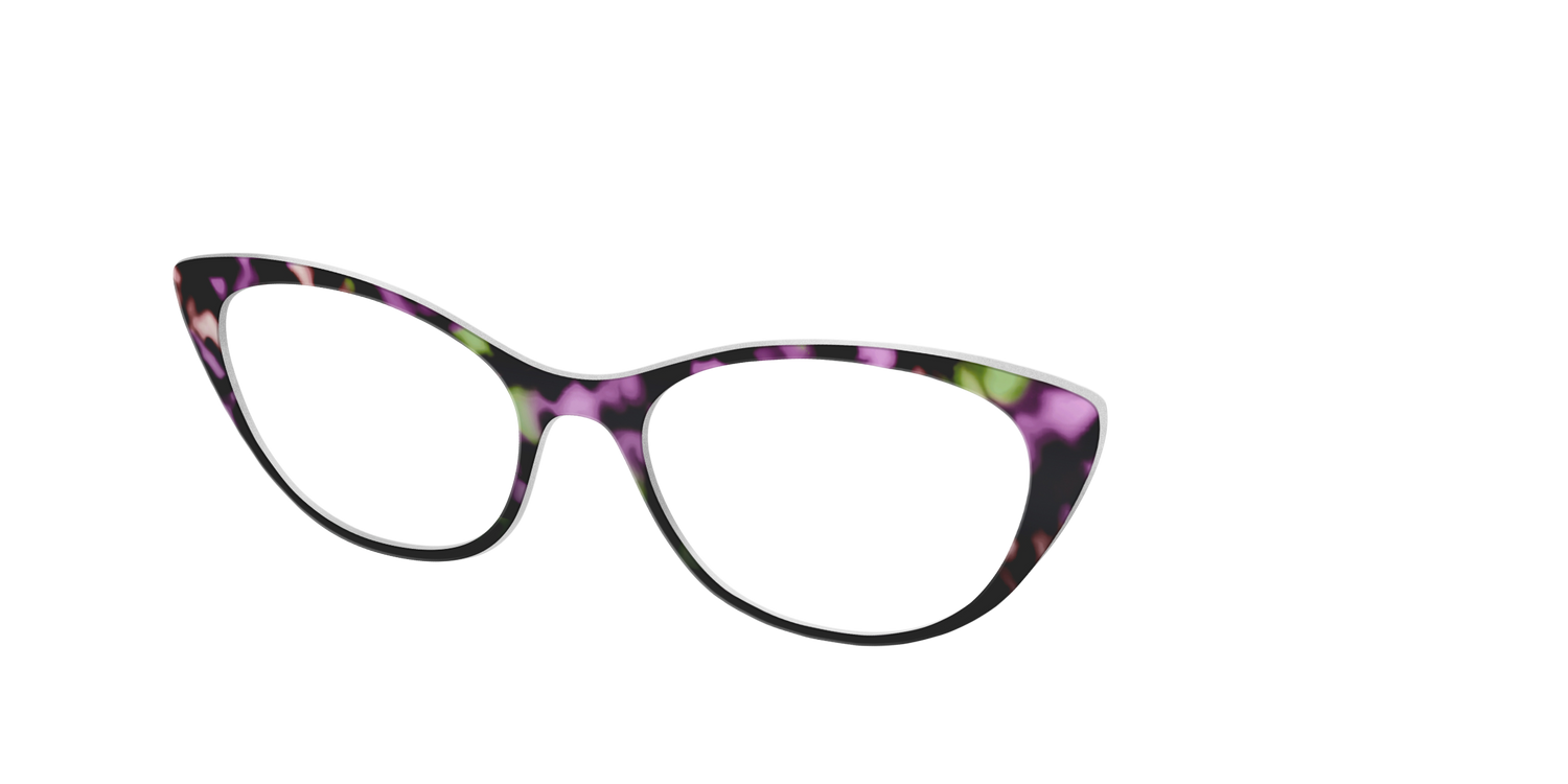 The Boysenberry Tortoise - Angle Top Image - Pair Eyewear