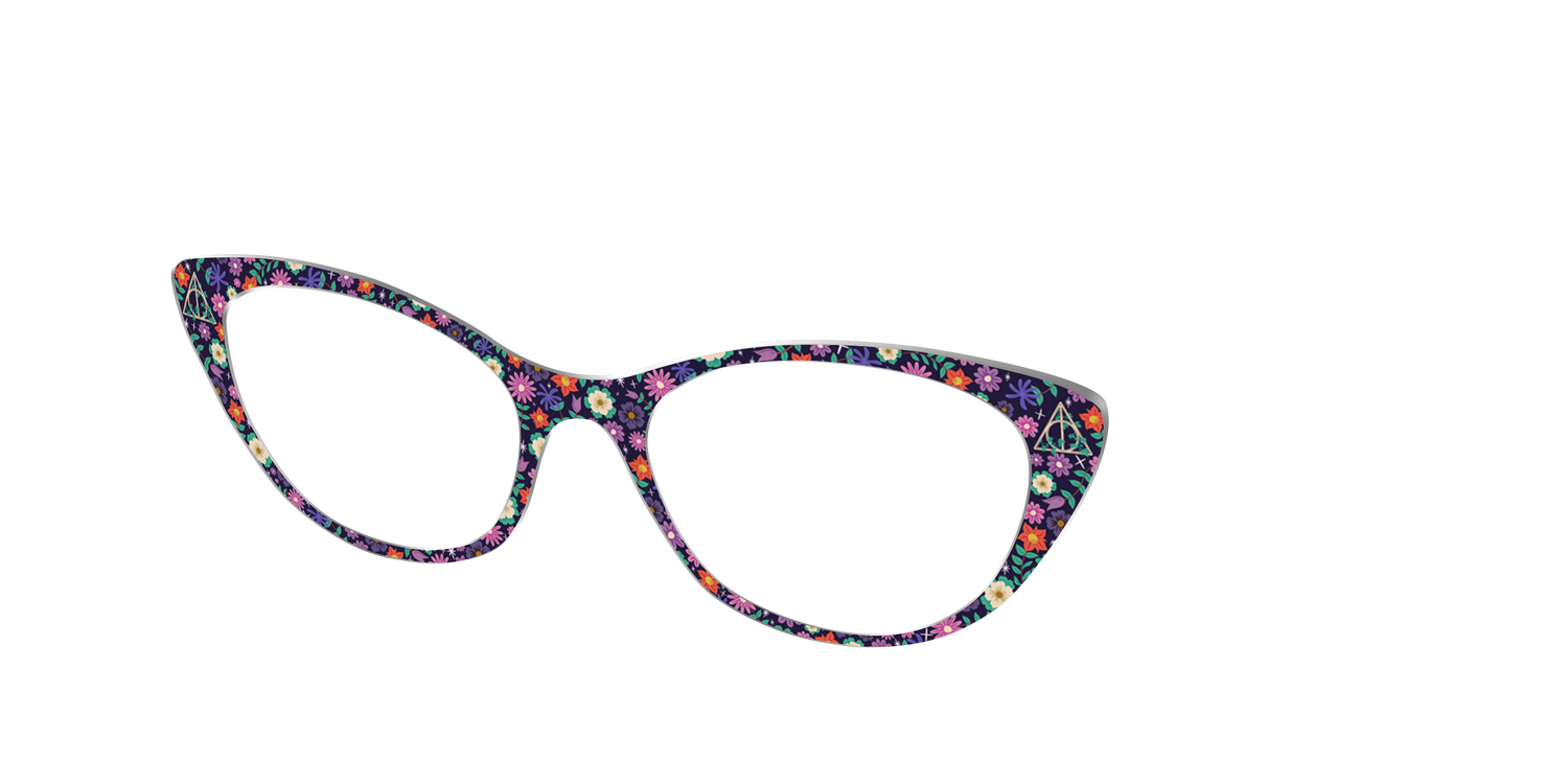 The Deathly Hallows Floral - Angle Top Image - Pair Eyewear