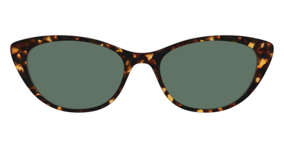 The Non-Polarized Green Tortoise Sun Top - Front Top Thumbnail - Pair Eyewear