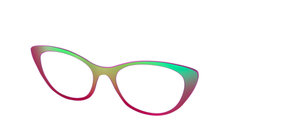 The Guava Ombre - Angle Top Thumbnail - Pair Eyewear