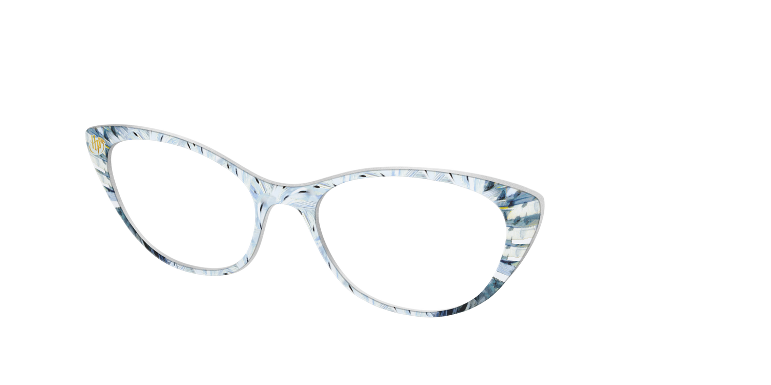 The Hedwig Feathers - Angle Top Image - Pair Eyewear