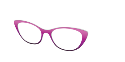 The Pink to Plum Gradient - Angle Top Thumbnail - Pair Eyewear